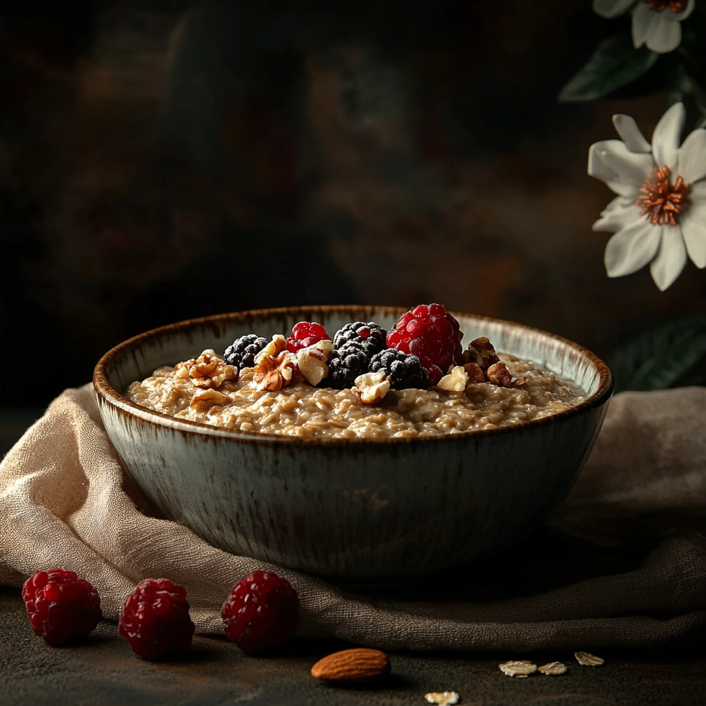 Каша з ягодами